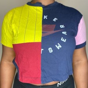 Nike crop top Medium